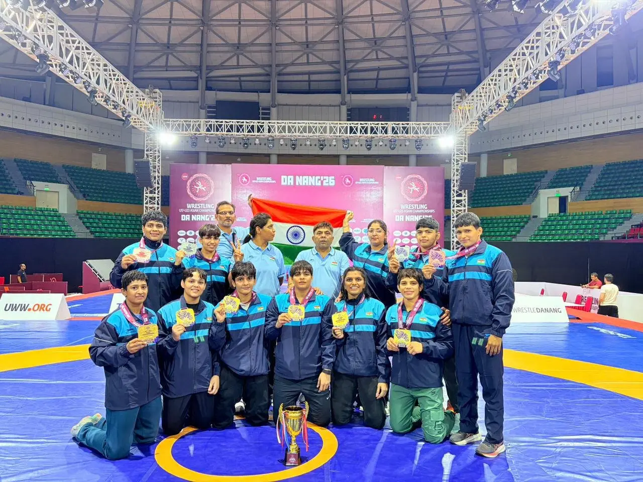 'Outstanding performance': PM Narendra Modi congratulates U23 wrestlers for historic Asian Championships 'Outstanding performance': PM Narendra Modi congratulates U23 wrestlers for historic Asian Championships