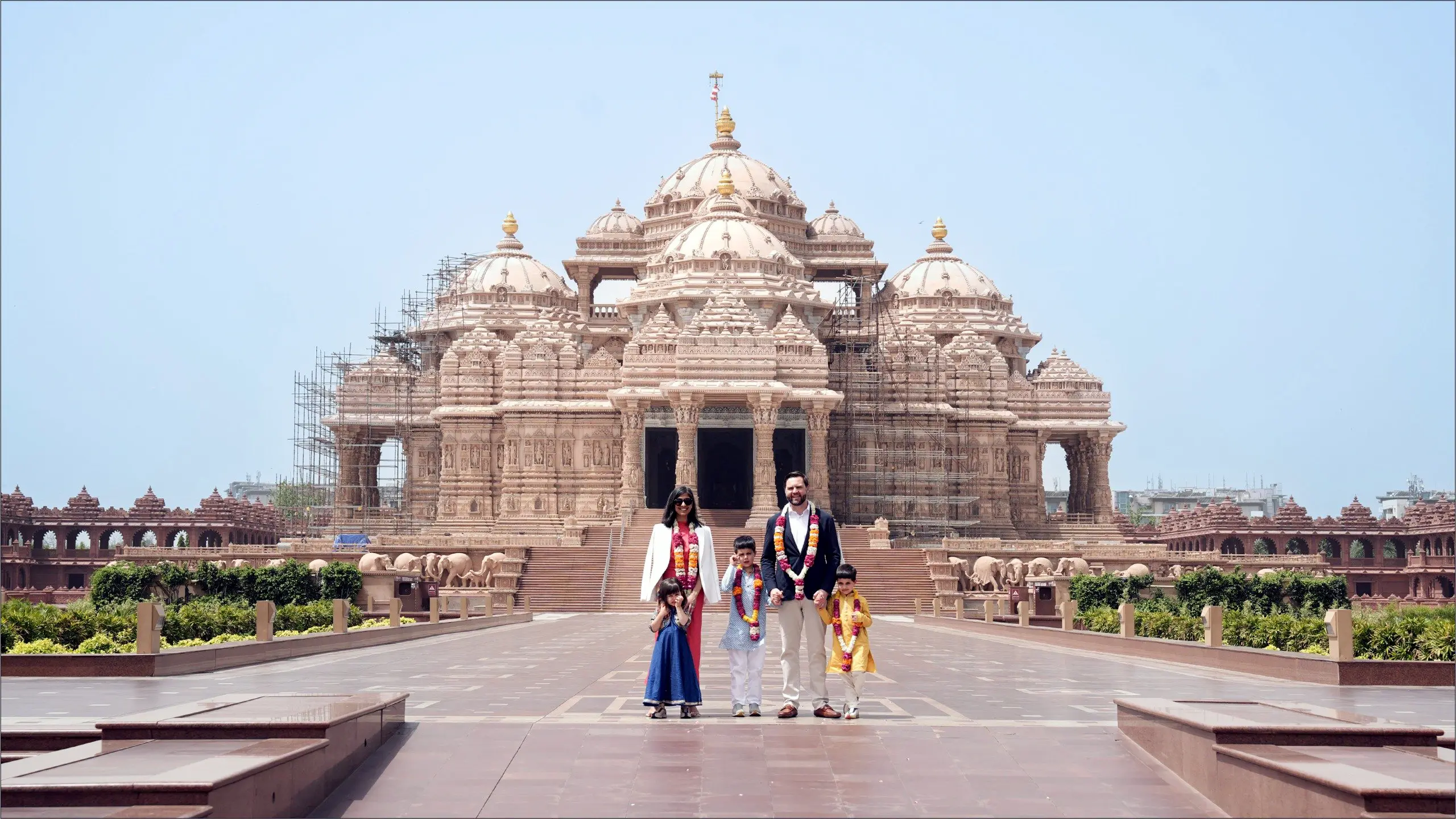 JD Vance's Akshardham Visit