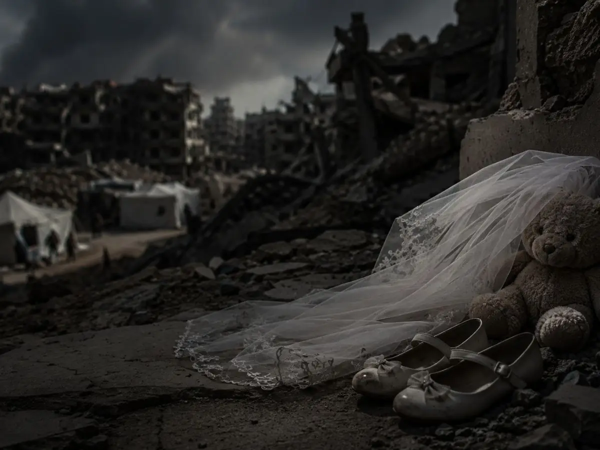 ‘I thought I was protecting them’: War-torn Gaza sees surge in early marriages, reports say