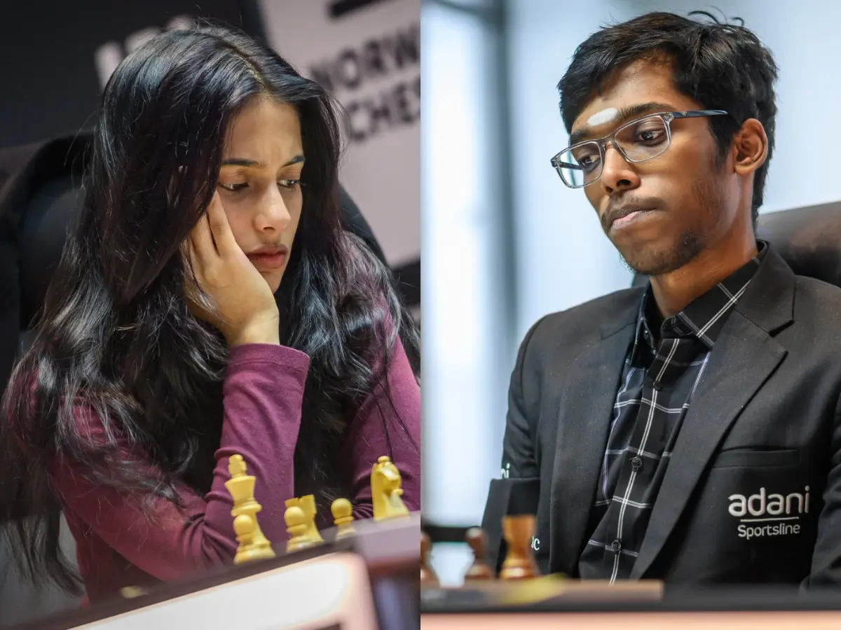 Norway Chess 2026: Praggnanandhaa beats Magnus Carlsen again! Firouzja defeats Gukesh as title race heats up Norway Chess 2026: Praggnanandhaa beats Magnus Carlsen again! Firouzja defeats Gukesh as title race heats up