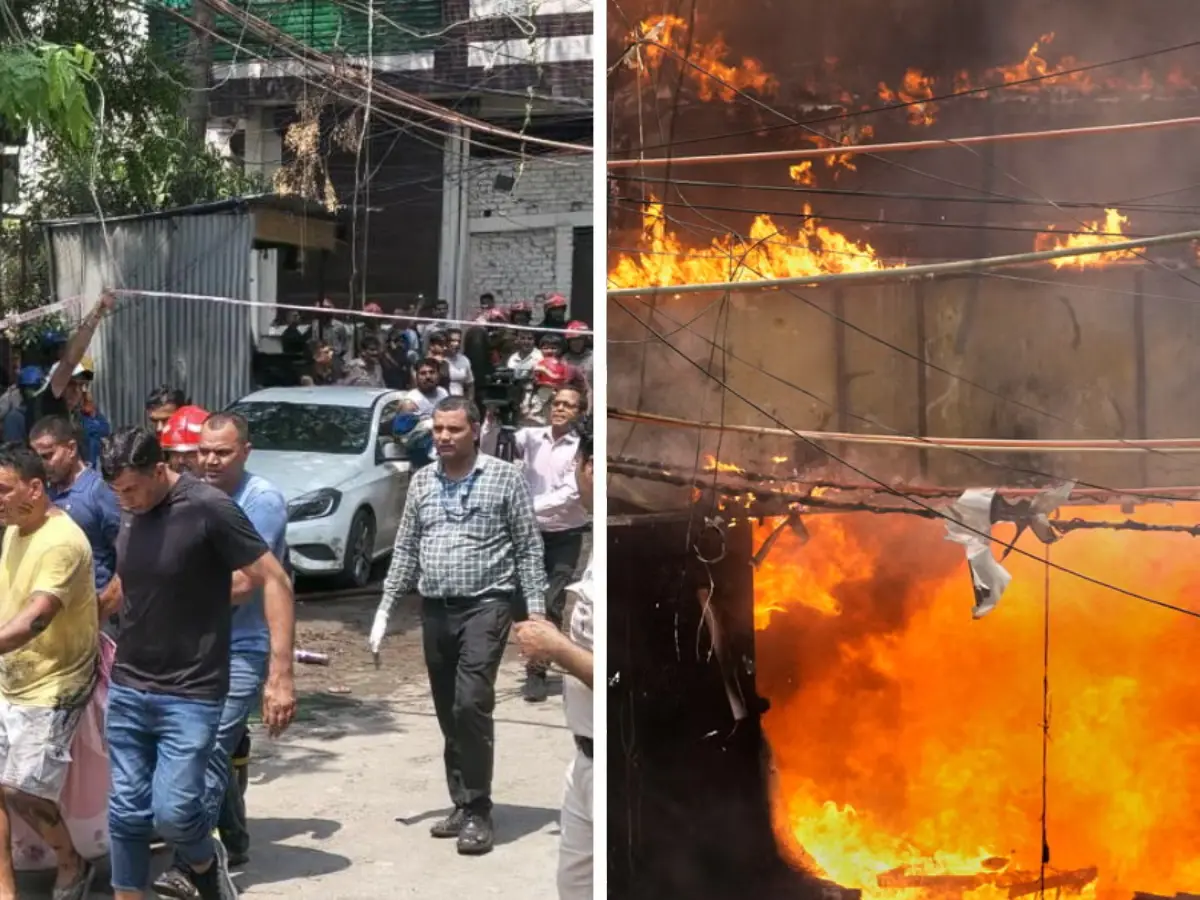 Massive fire breaks out in Delhi’s Malviya Nagar hotel, at least 21 dead Massive fire breaks out in Delhi’s Malviya Nagar hotel, at least 21 dead