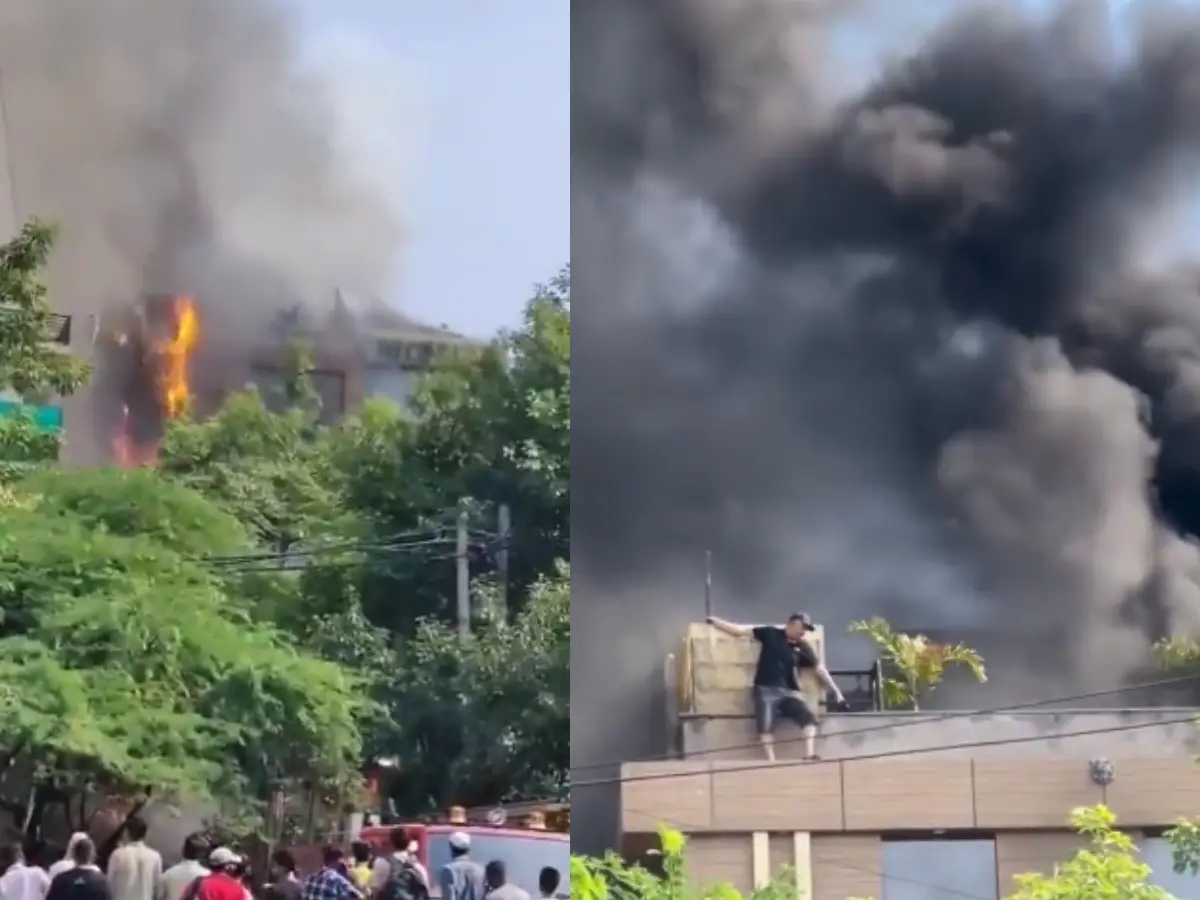 Malviya Nagar Hotel Fire: Owner Lavkesh Bajaj nabbed after 21 killed Malviya Nagar Hotel Fire: Owner Lavkesh Bajaj nabbed after 21 killed