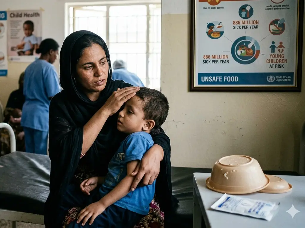 Silent Toxins: Chemicals in unsafe food drive 73% of 1.5 million deaths annually Silent Toxins: Chemicals in unsafe food drive 73% of 1.5 million deaths annually