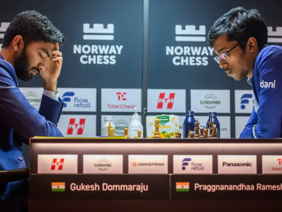 Norway Chess 2026: Praggnanandhaa outclasses World Champion D Gukesh in all-Indian battle Norway Chess 2026: Praggnanandhaa outclasses World Champion D Gukesh in all-Indian battle