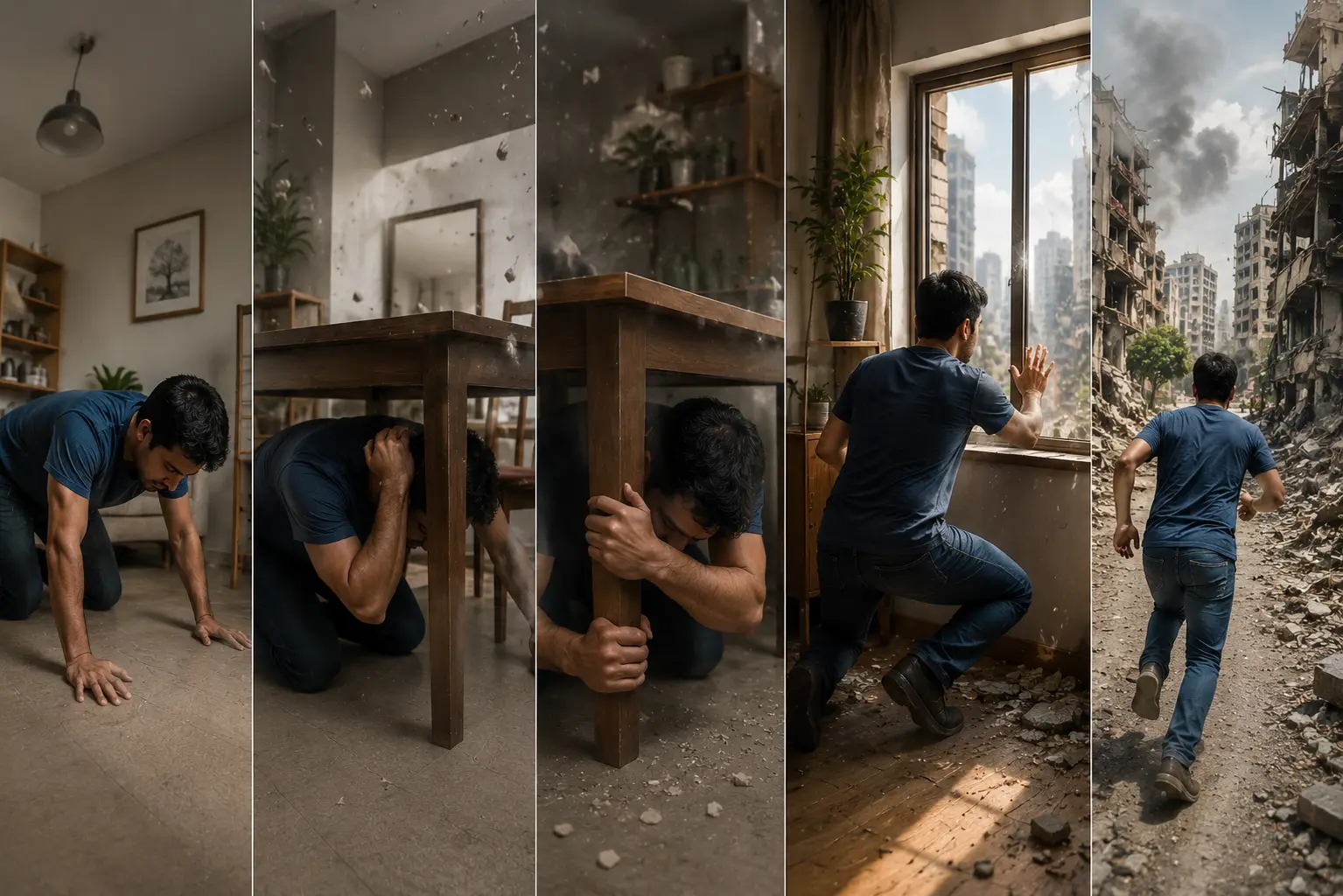 ‘10 seconds that matter’: 5 steps to survive an earthquake