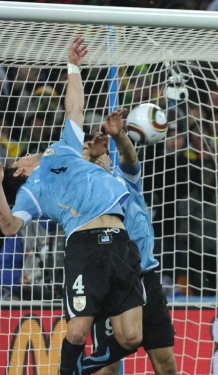 Luis Suarez's handball against Ghana (2010)