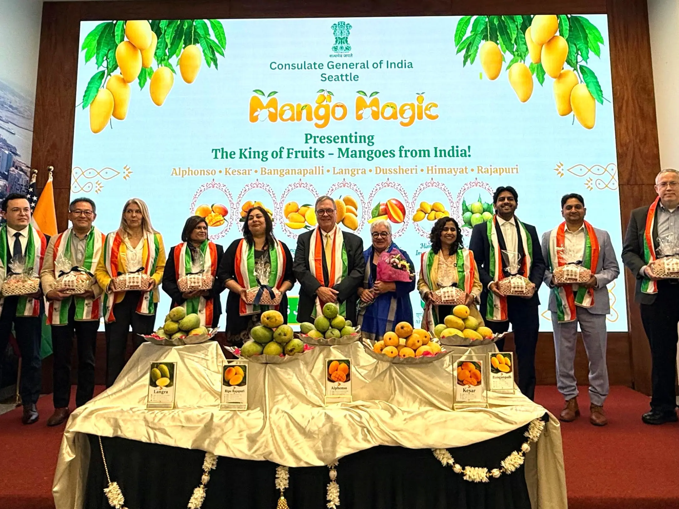 Indian mangoes make inroads into the US market with Seattle event Indian mangoes make inroads into the US market with Seattle event