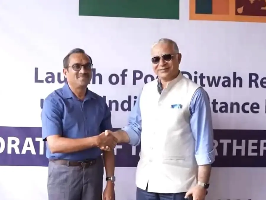 India restores key Sri Lanka railway line damaged by Cyclone Ditwah