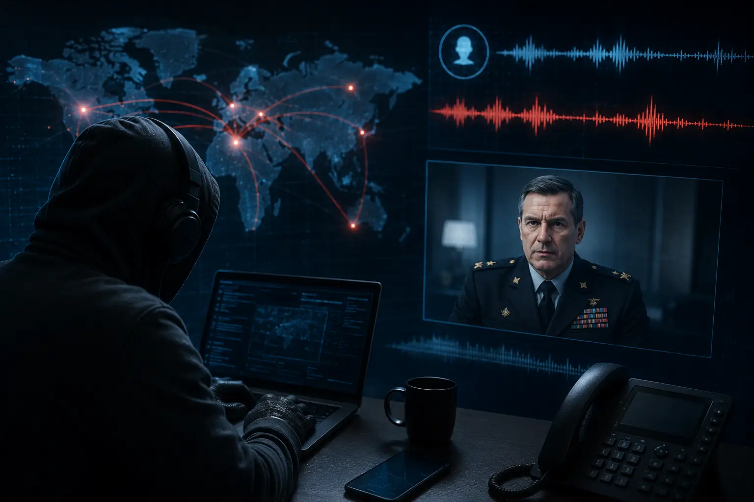 'The Crisis Protocol': How international fraudsters are using AI voice clones to target defence executives