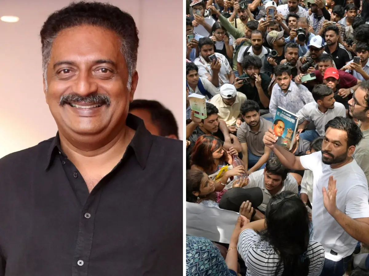 Prakash Raj extends support to Cockroach Janta Party as they protest in Delhi: 'Cockroaches rocked' Prakash Raj extends support to Cockroach Janta Party as they protest in Delhi: 'Cockroaches rocked'
