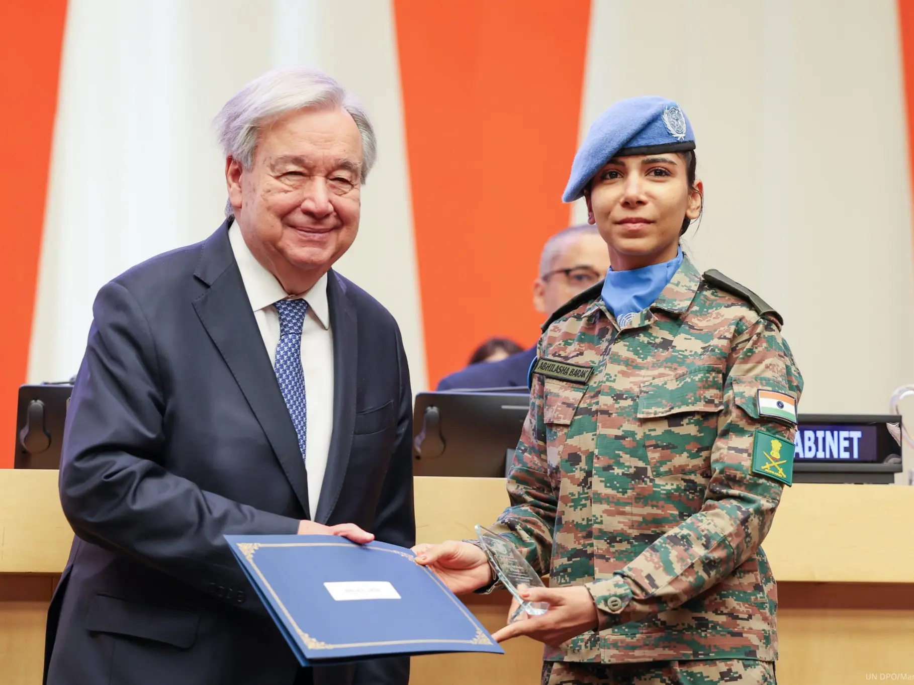 Who is Abhilasha Barak? India's first woman combat helicopter pilot wins UN Military Gender Advocate Award Who is Abhilasha Barak? India's first woman combat helicopter pilot wins UN Military Gender Advocate Award
