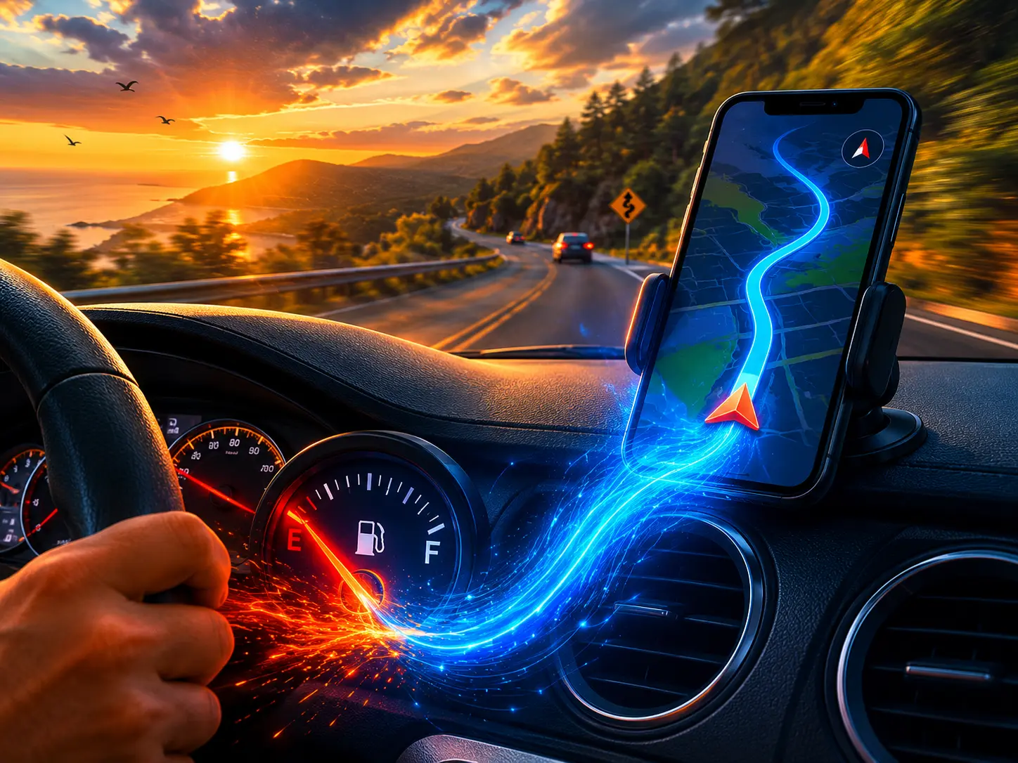 'The 12-Hour Screen Time': Does leaving your GPS navigation on all day waste fuel?