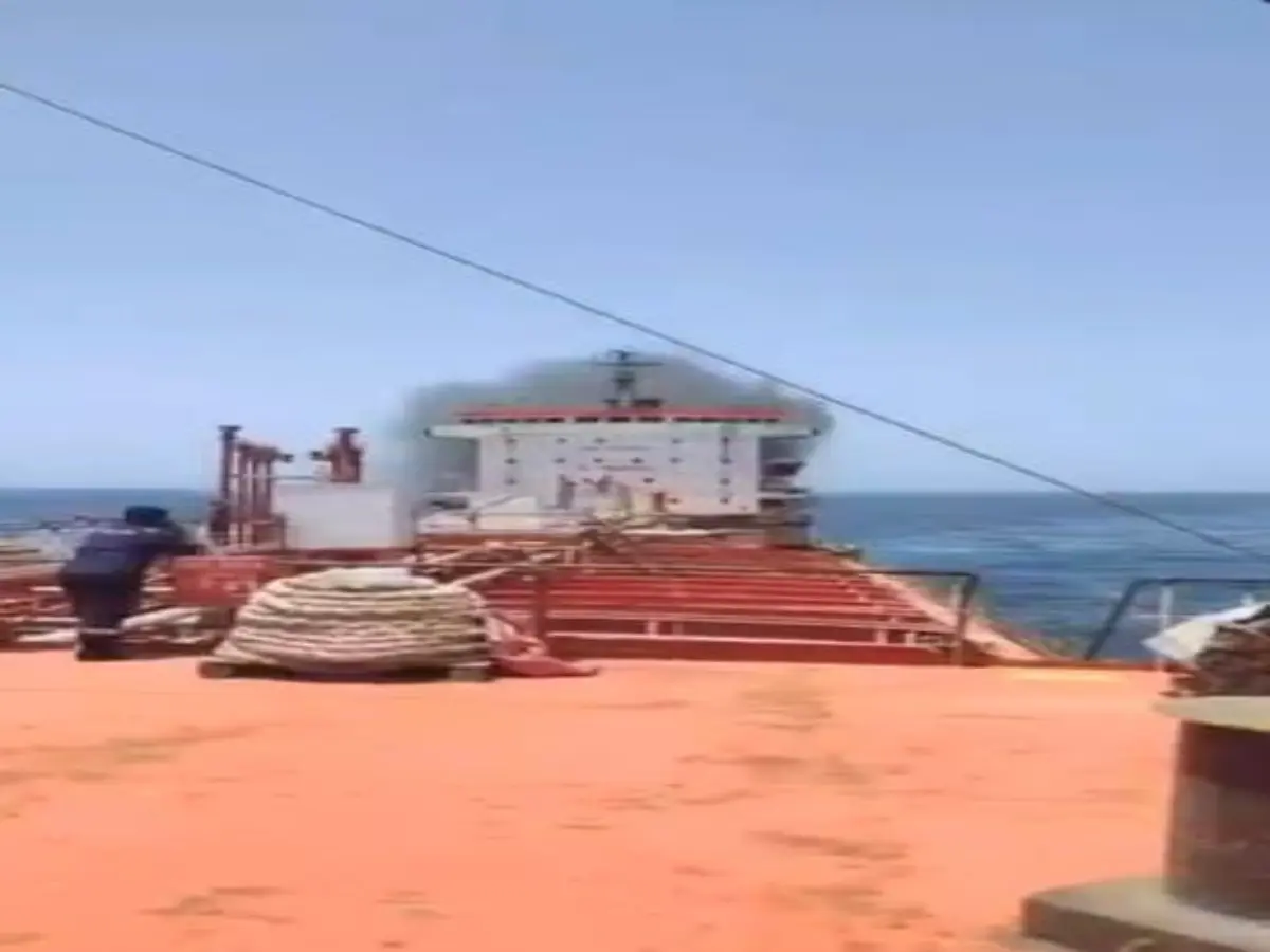 All 24 Indian seafarers on cargo vessel hit by drone off Oman coast safe: Ministry of shipping All 24 Indian seafarers on cargo vessel hit by drone off Oman coast safe: Ministry of shipping
