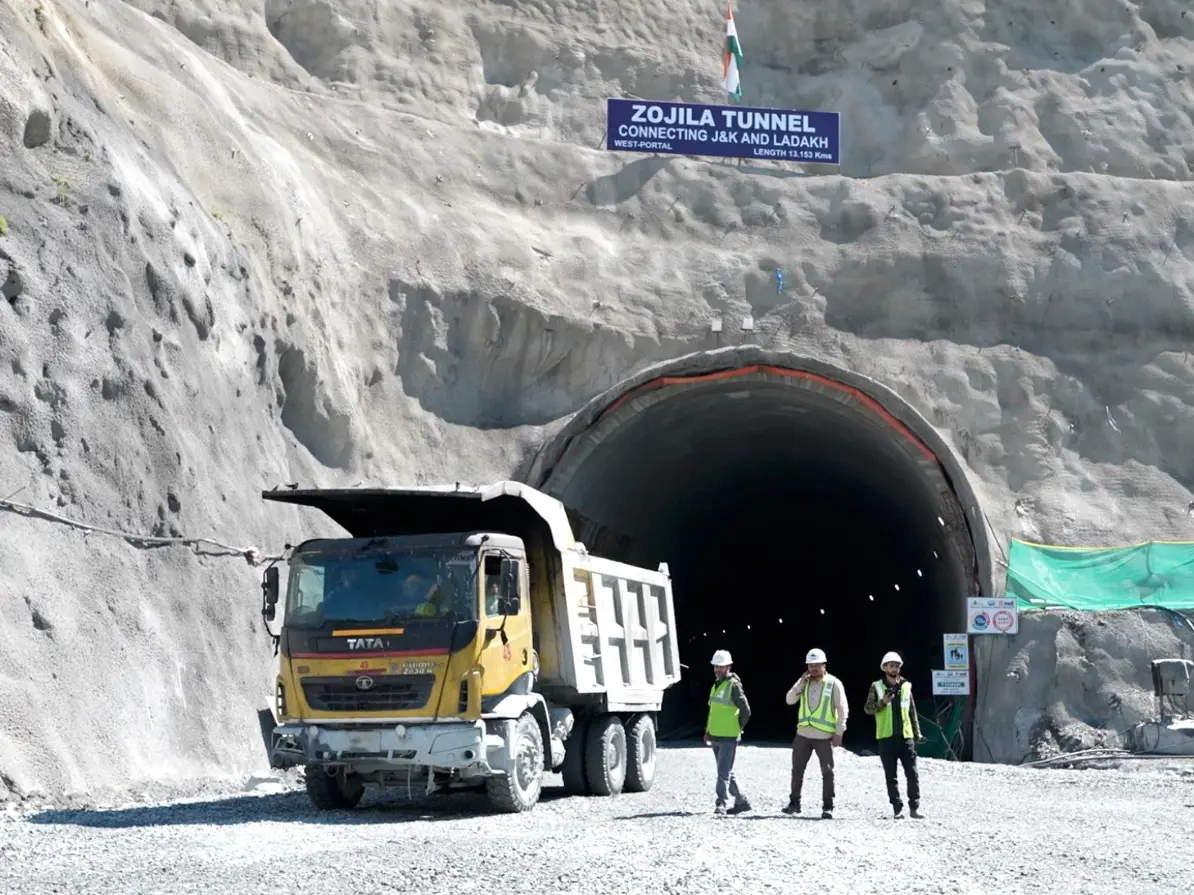 Conquering the Himalayas: Zojila tunnel breakthrough signals new era of connectivity for Ladakh Conquering the Himalayas: Zojila tunnel breakthrough signals new era of connectivity for Ladakh