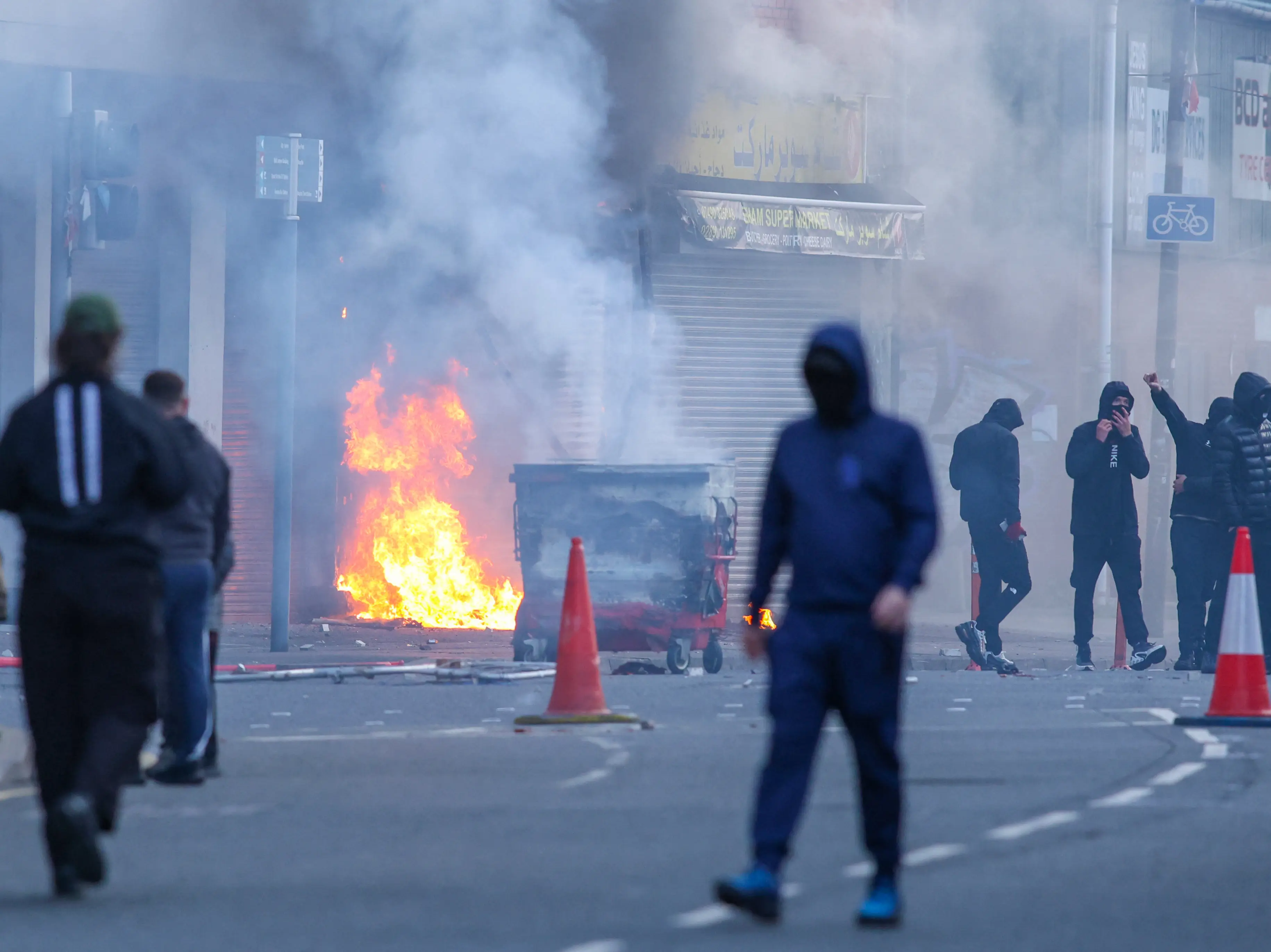 Belfast unrest: Bus torched, roads blocked as protests erupt across Northern Ireland after knife attack Belfast unrest: Bus torched, roads blocked as protests erupt across Northern Ireland after knife attack