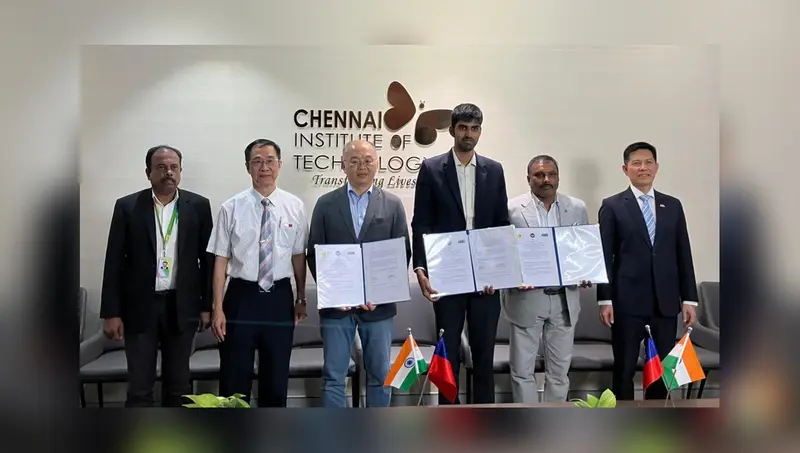 Taiwan-India ink academia-industry partnership on semiconductor-linked research Taiwan-India ink academia-industry partnership on semiconductor-linked research