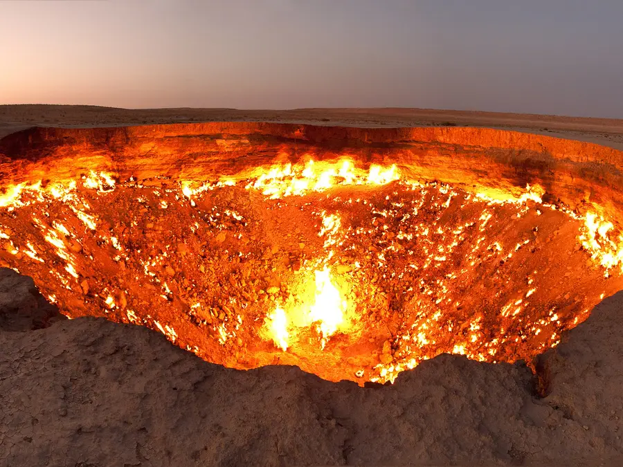 Why is this place known as the 'Door to Hell'?