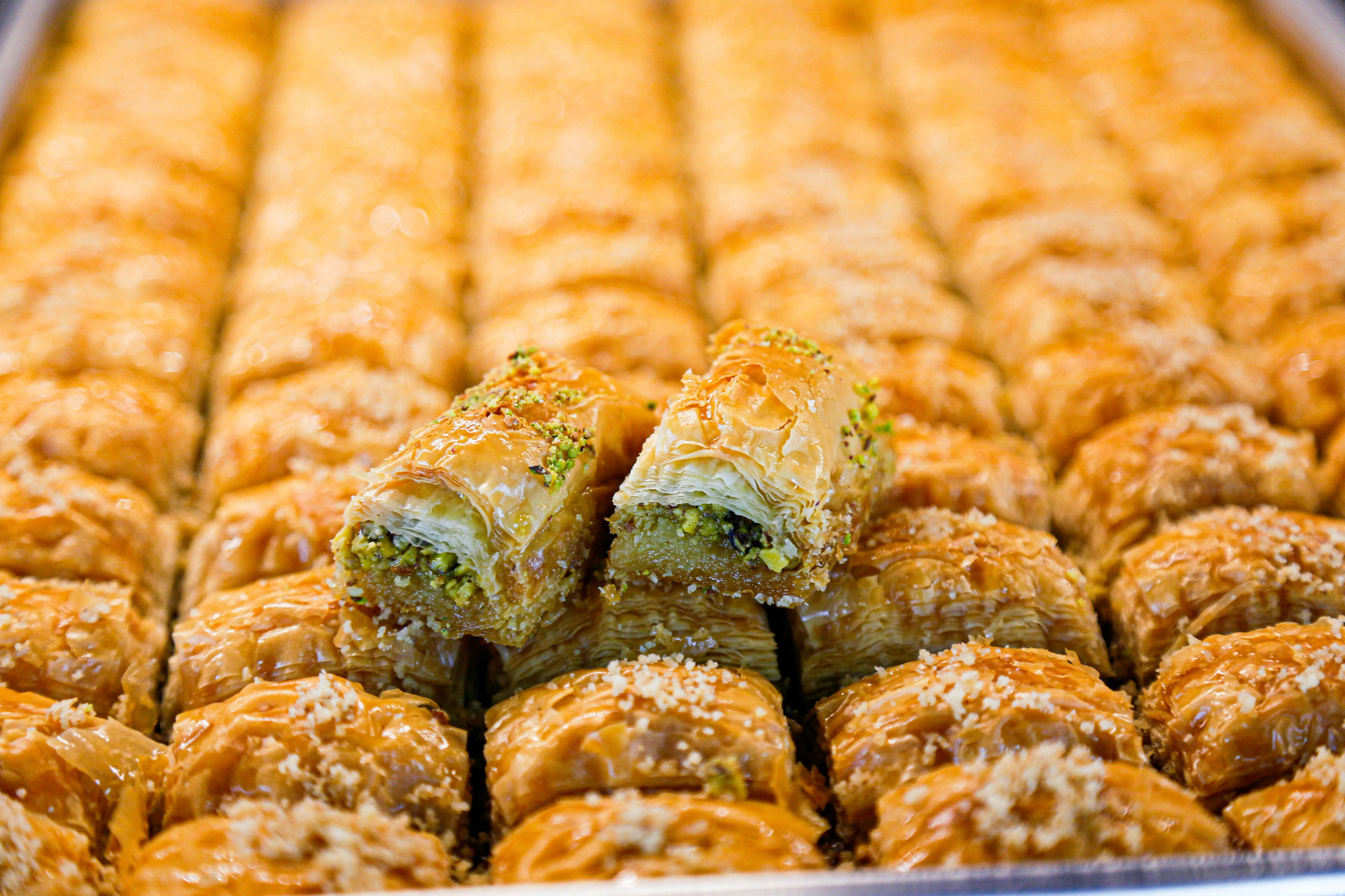 Meticulous pastry preparation