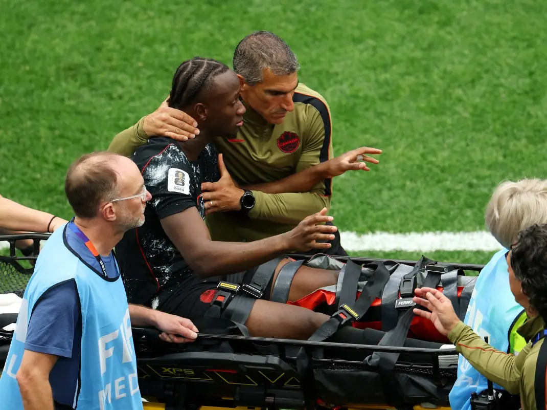FIFA 2026 | 'Bench could hear it': Canada coach Marsch on Kone's leg being broken vs Qatar FIFA 2026 | 'Bench could hear it': Canada coach Marsch on Kone's leg being broken vs Qatar