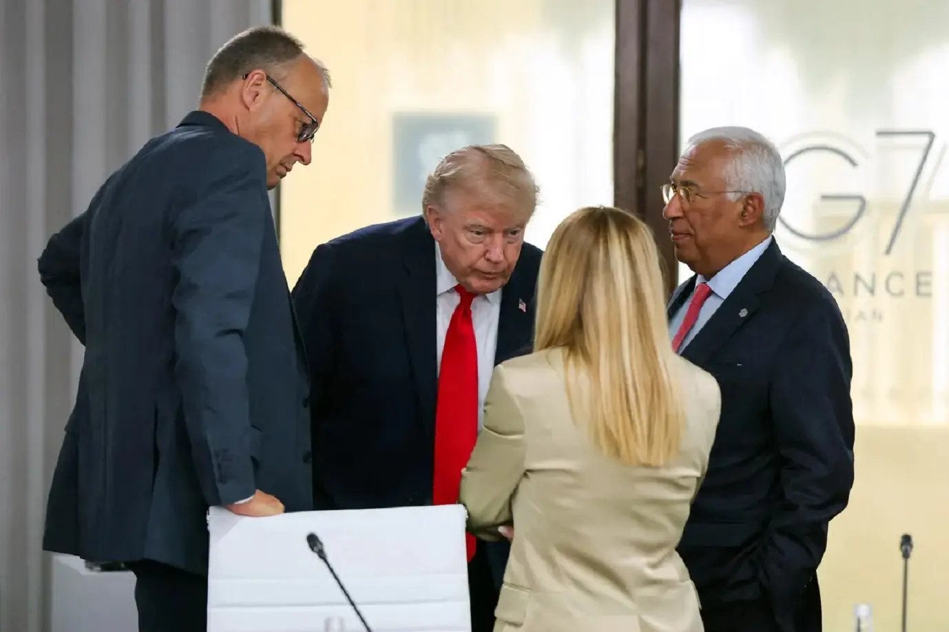 ‘Astonished’ Meloni rebuffs Trump’s G7 photo ‘begging’ story, calls it ‘completely made up’