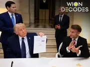 'Trump does not know Versailles history': Critics draw parallels between Iran deal and last century's biggest diplomatic blunder at the same palace