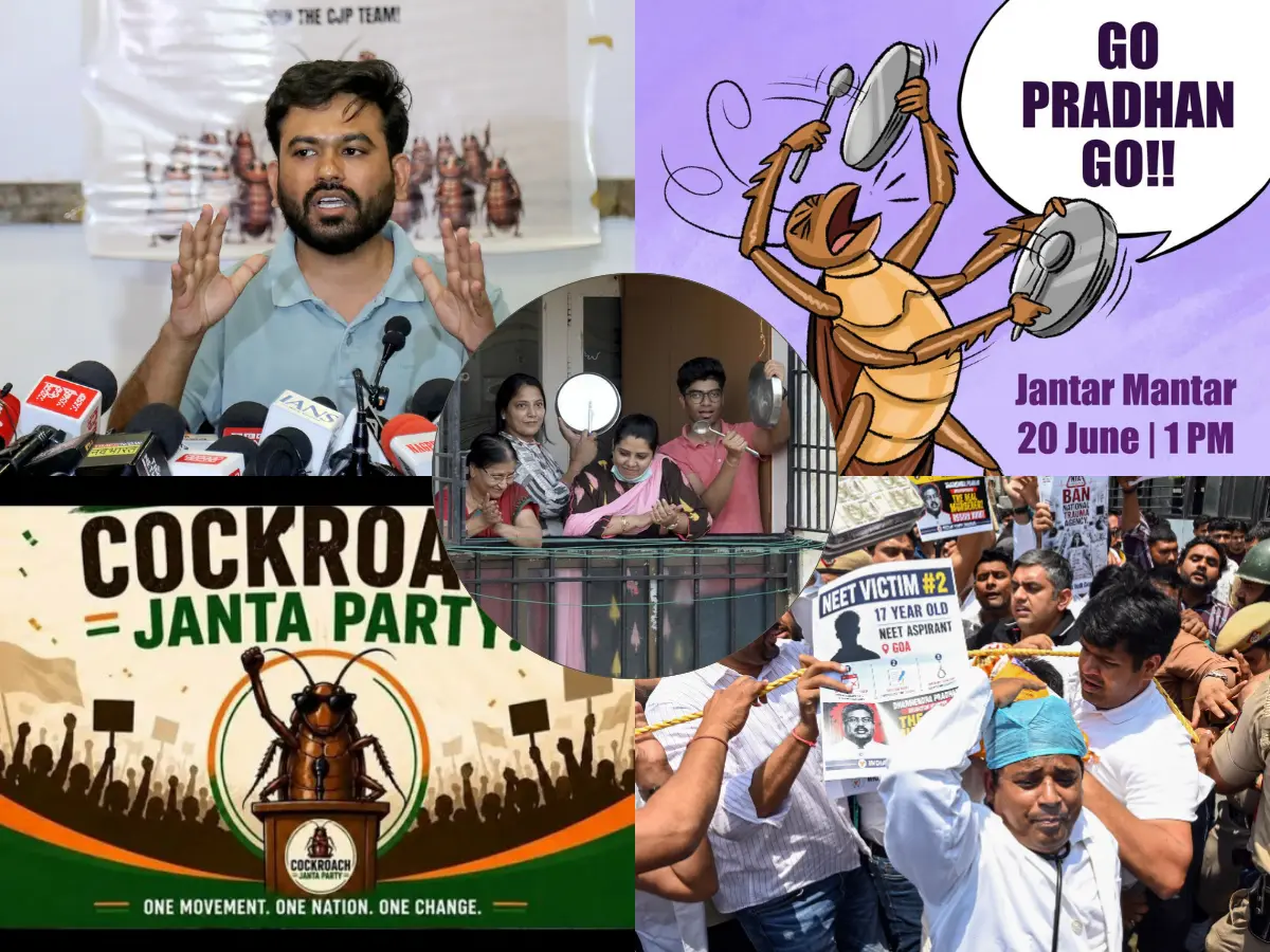 Cockroach Janta Party heads to Jantar Mantar again; Dipke asks supporters to bring 'thali' and 'chamach'. Here's why Cockroach Janta Party heads to Jantar Mantar again; Dipke asks supporters to bring 'thali' and 'chamach'. Here's why