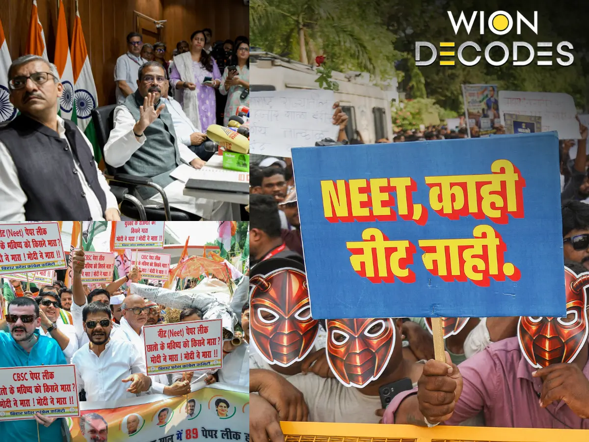 NEET 2026 re-exam: NTA conducts nationwide mock drills, highlights new safeguards. Can it restore students' trust? | WION Decodes NEET 2026 re-exam: NTA conducts nationwide mock drills, highlights new safeguards. Can it restore students' trust? | WION Decodes