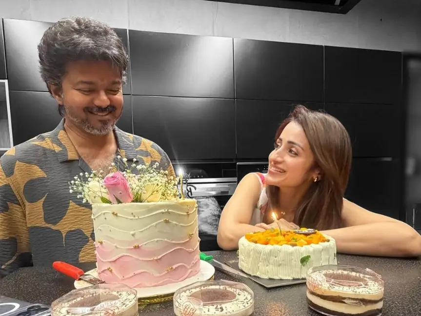 Trisha's sweet birthday post for Vijay and her tender gaze amid breakup buzz: 'Person who makes it all worth it' Trisha's sweet birthday post for Vijay and her tender gaze amid breakup buzz: 'Person who makes it all worth it'