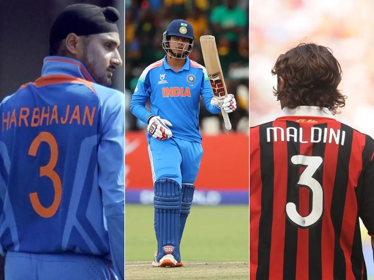 Sooryavanshi’s India jersey number puts him in elite company of Harbhajan, Maldini & Roberto Carlos Sooryavanshi’s India jersey number puts him in elite company of Harbhajan, Maldini & Roberto Carlos