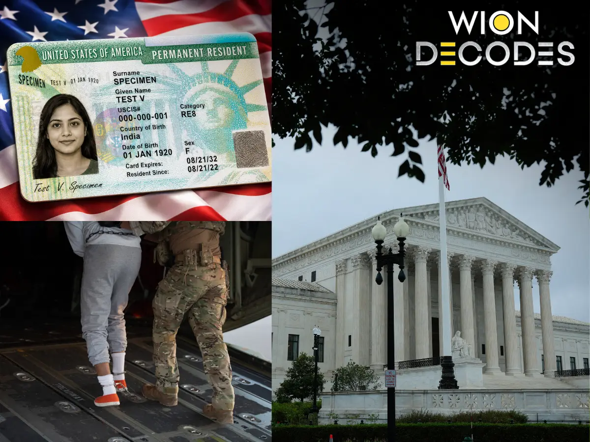 US Supreme Court makes it easier to deport Green Card holders: What does it mean for Indians? | WION Horizons US Supreme Court makes it easier to deport Green Card holders: What does it mean for Indians? | WION Horizons