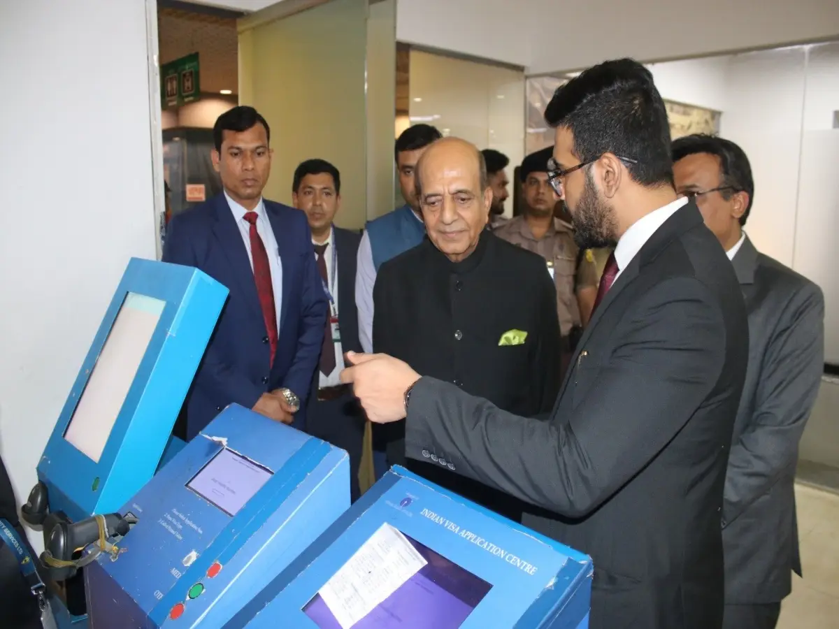 New Indian envoy in Dhaka Dinesh Trivedi announces visa restart on first day New Indian envoy in Dhaka Dinesh Trivedi announces visa restart on first day