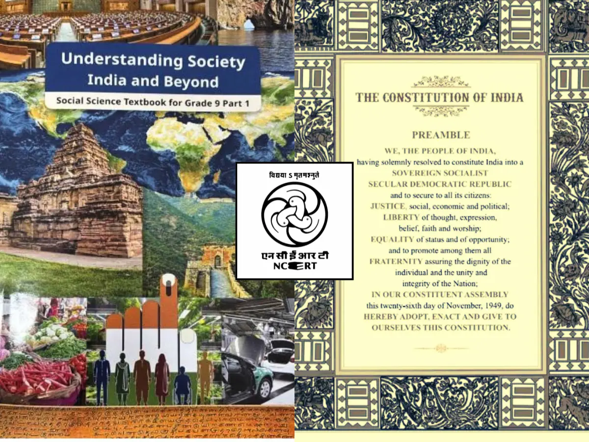 NCERT Emergency controversy widens as Preamble, 'secularism' disappear from Class 9 Social Science textbook NCERT Emergency controversy widens as Preamble, 'secularism' disappear from Class 9 Social Science textbook