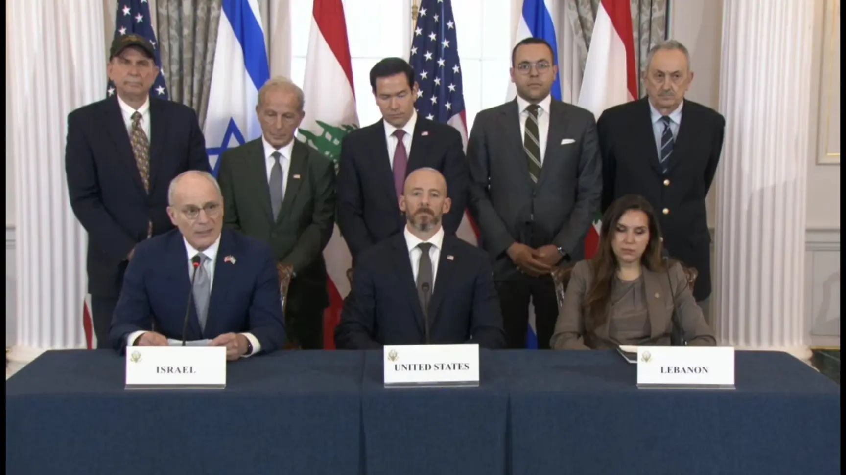 US, Israel, Lebanon sign trilateral framework agreement after fifth round of talks in DC