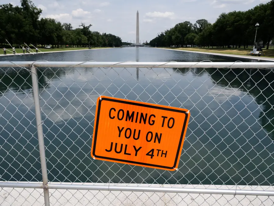 Was Reflecting Pool intentionally vandalised? Trump says repairs to begin after July 4