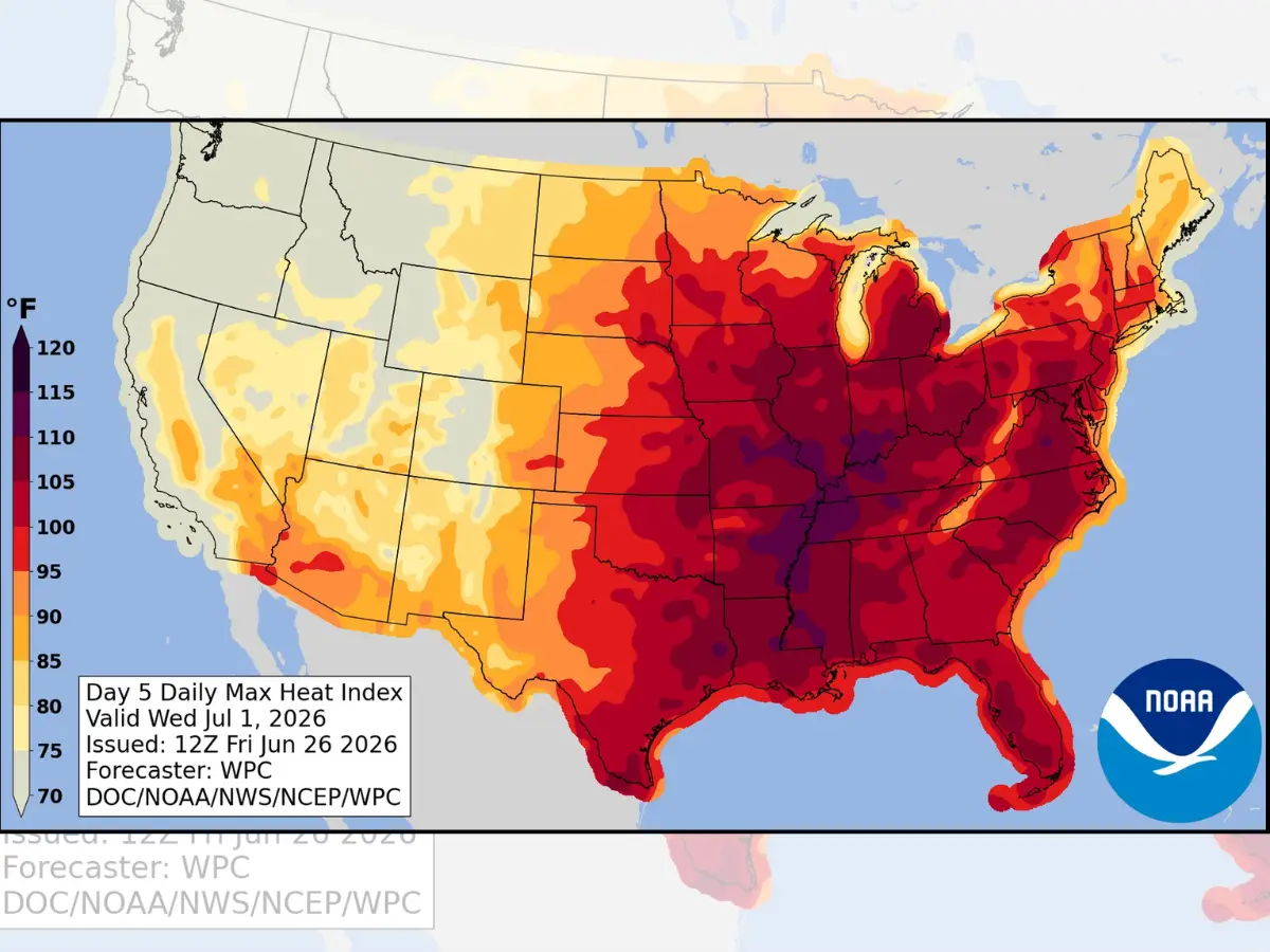 'It will melt your face off': Heat dome to scorch United States through July 4 'It will melt your face off': Heat dome to scorch United States through July 4