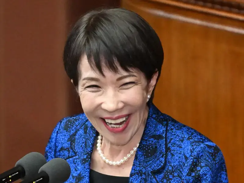 Japan's PM Sanae Takaichi arrives in India for annual summit