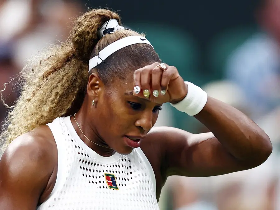 Wimbledon 2026 | Serena Williams flashes solitaire ring and daimond manicure, but loses in return to singles