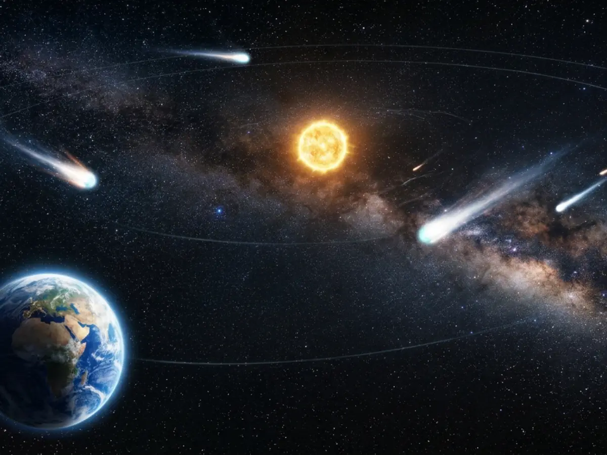 Powerful comet shower from Oort Cloud racing towards Earth, study finds Powerful comet shower from Oort Cloud racing towards Earth, study finds