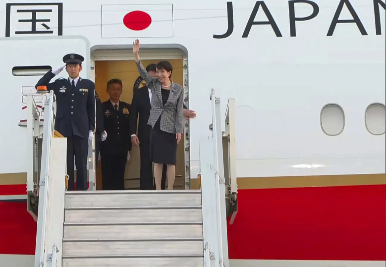 Takaichi Arrives in Delhi for the 16th India-Japan annual summit