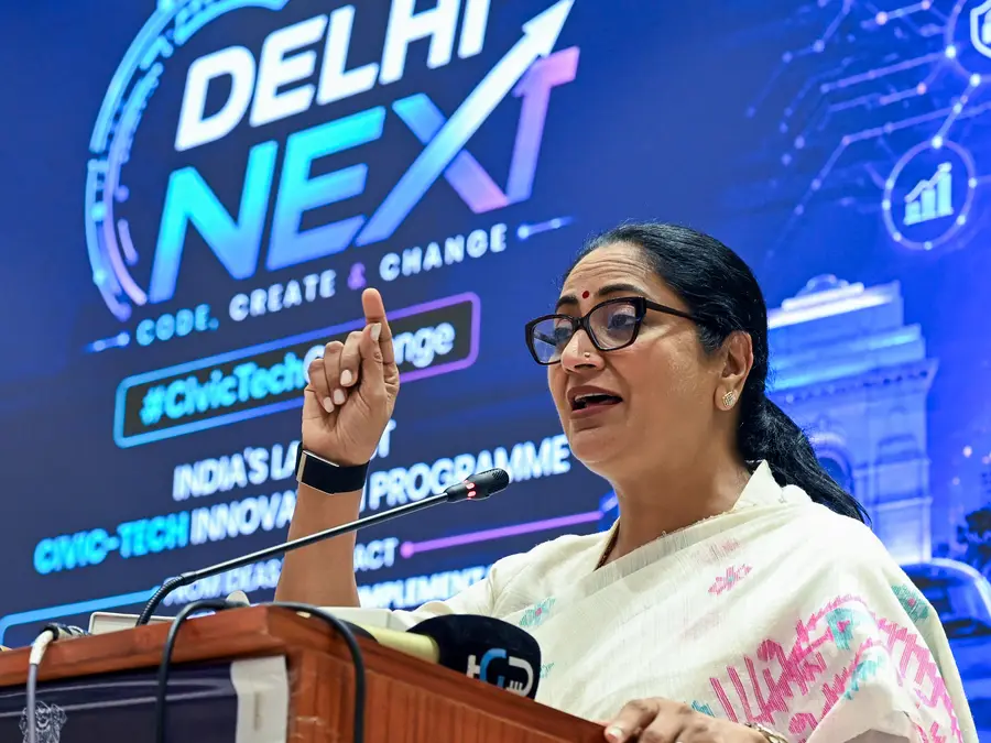 Delhi CM Rekha Gupta unveils Top 60 civic-tech innovations to transform Delhi