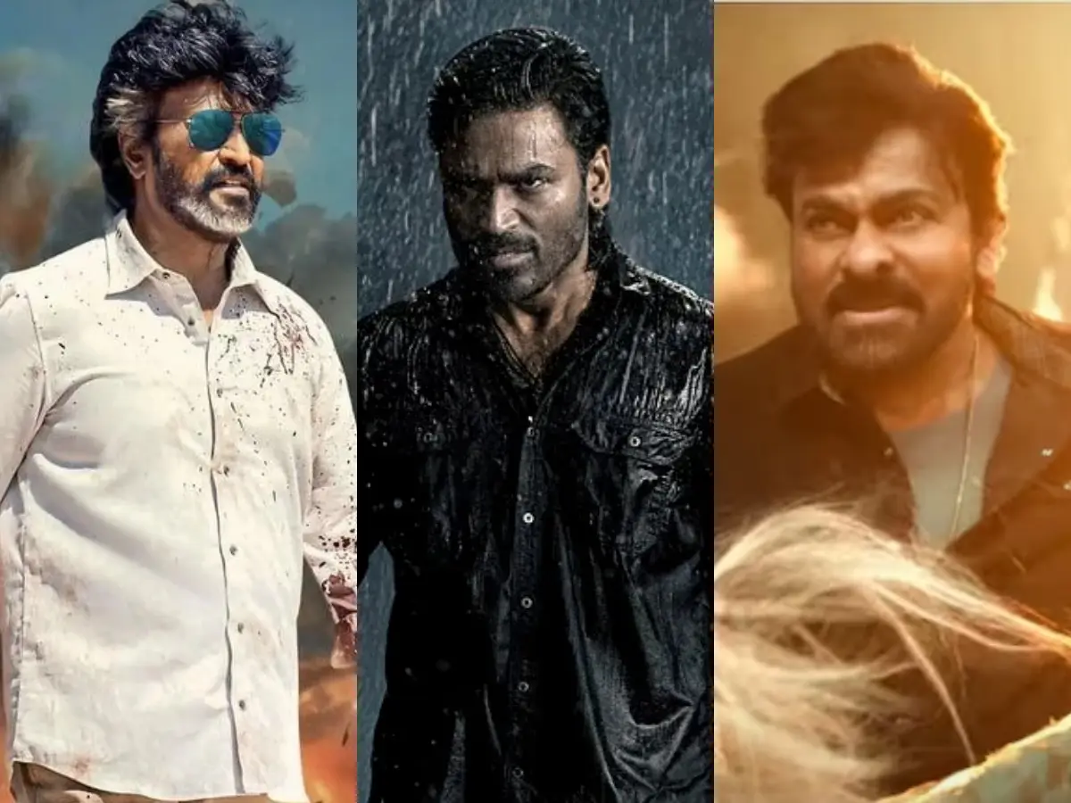 Jailer 2 vs OM vs Vishwambhara: Are Rajinikanth, Dhanush and Chiranjeevi heading for an epic Dussehra showdown? Jailer 2 vs OM vs Vishwambhara: Are Rajinikanth, Dhanush and Chiranjeevi heading for an epic Dussehra showdown?