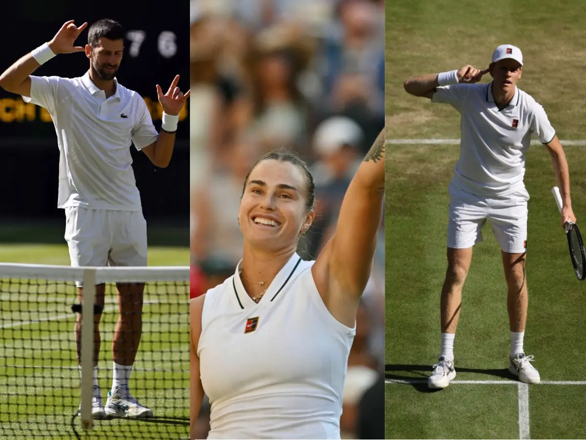 Wimbledon 2026: Djokovic equals Federer's record as Sinner, Sabalenka and Osaka advance; Medvedev knocked out Wimbledon 2026: Djokovic equals Federer's record as Sinner, Sabalenka and Osaka advance; Medvedev knocked out