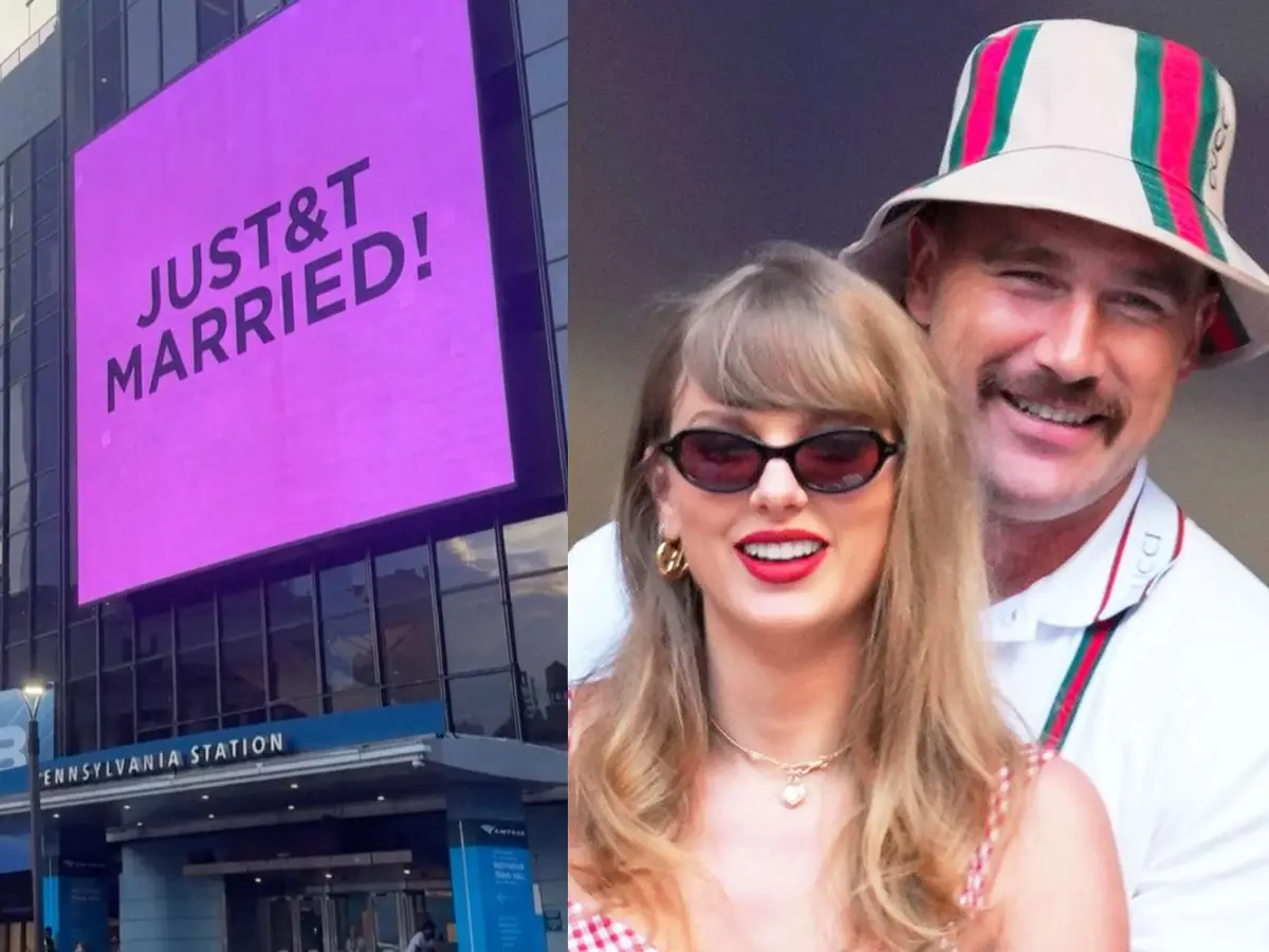 'Just married': Taylor Swift-Travis Kelce tie the knot at Madison ...