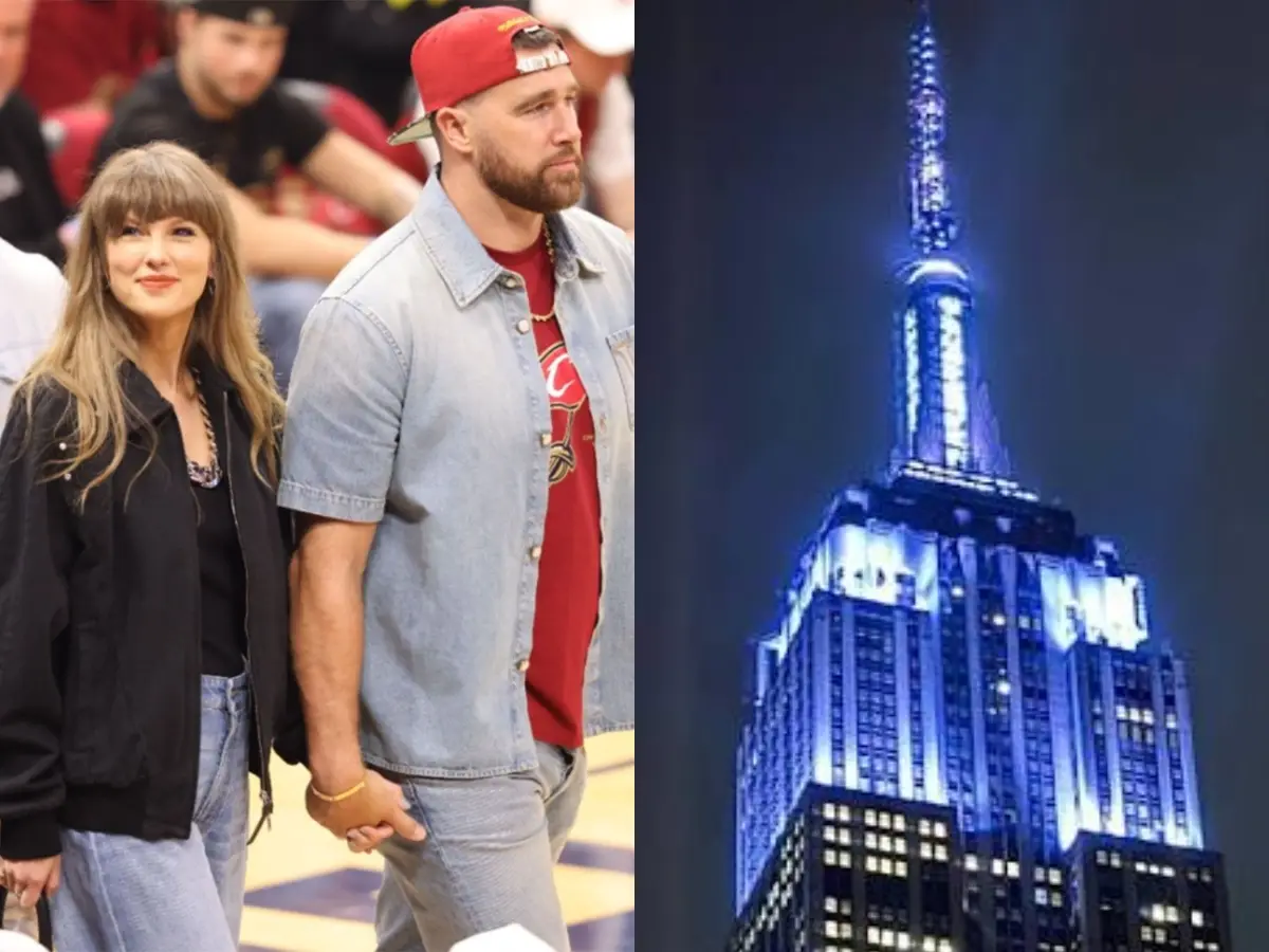Taylor Swift-Travis Kelce wedding: New York's Empire State Building turns blue in a sparkling tribute Taylor Swift-Travis Kelce wedding: New York's Empire State Building turns blue in a sparkling tribute