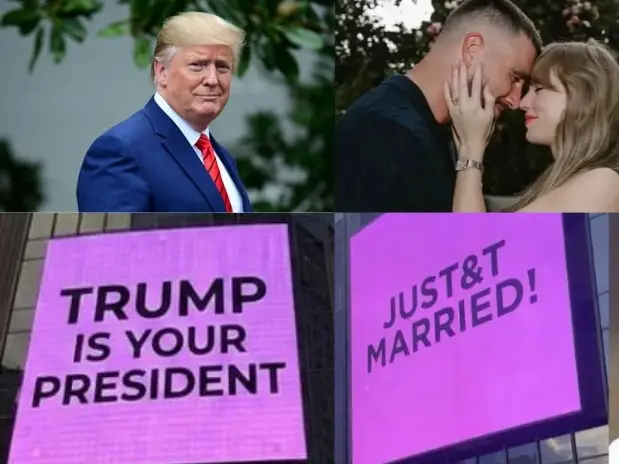 'Trump is your President': White House trolls Taylor Swift and Travis Kelce, copies their wedding announcement 'Trump is your President': White House trolls Taylor Swift and Travis Kelce, copies their wedding announcement