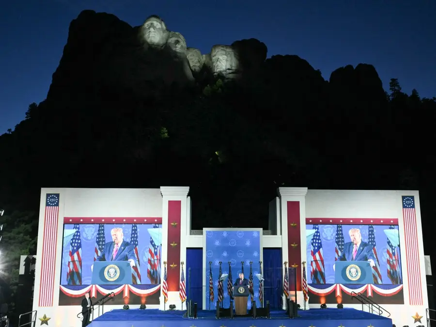 Communist or patriot: Trump calls communism 'enemy' in Mount Rushmore speech