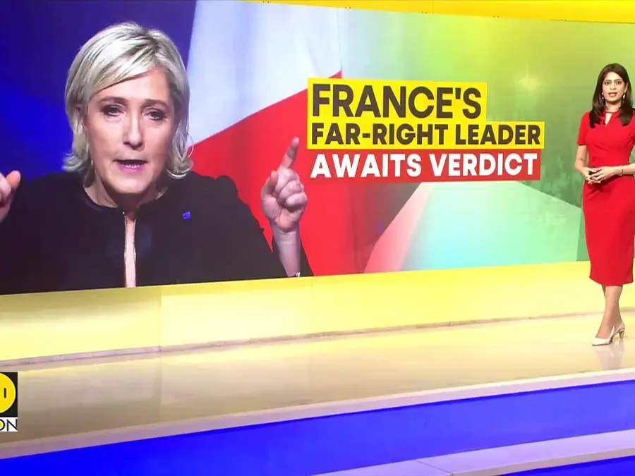 France's national rally leader Marine Le Pen awaits a defining verdict