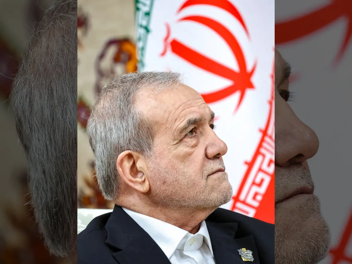 WATCH: Iran's Pezeshkian meets with 'Death to compromiser' chants at Khamenei funeral amid talks with US