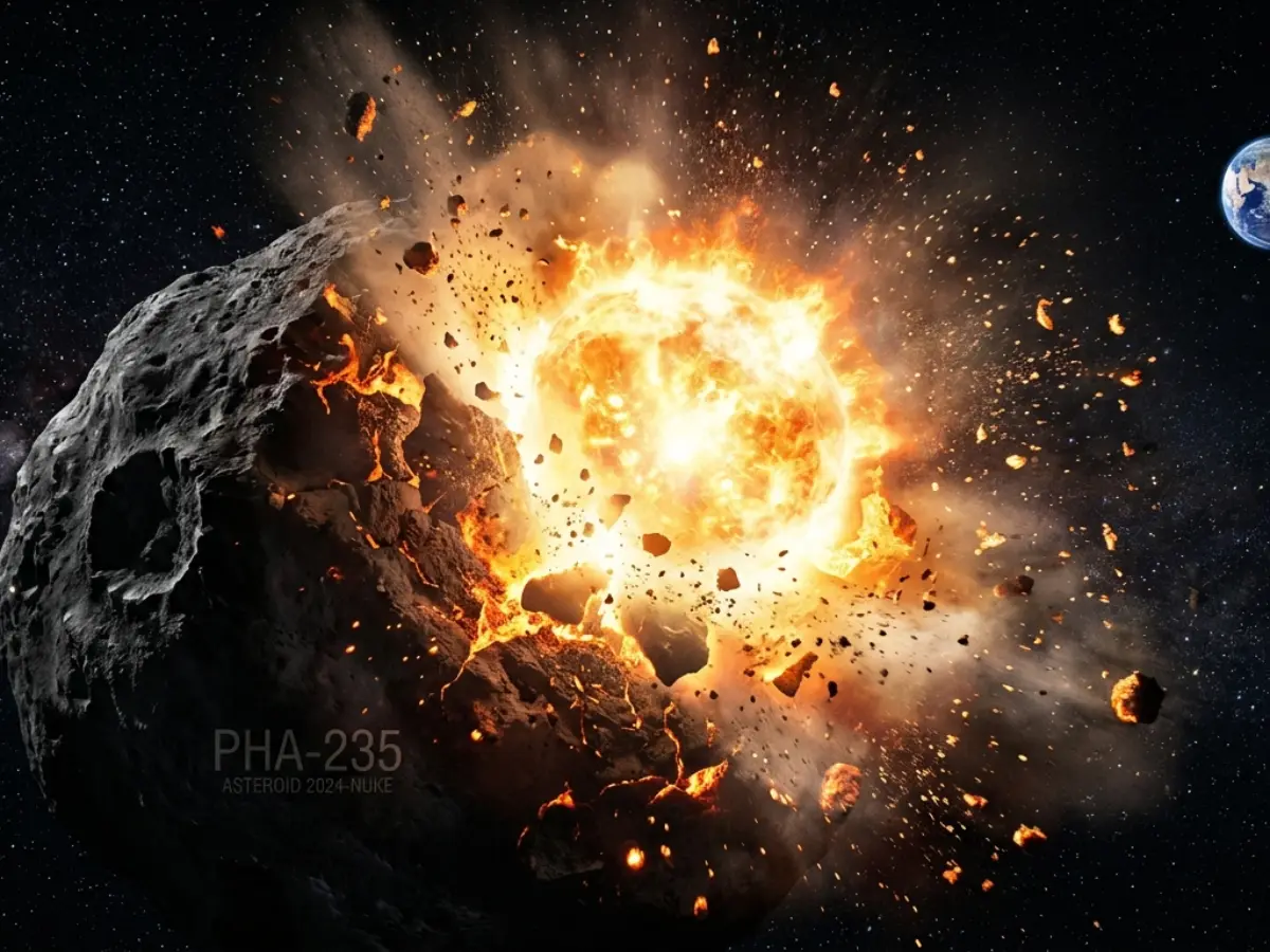 Dig a hole, bury the nuke - Chinese scientists say deep impact strategy best way to destroy dangerous asteroid Dig a hole, bury the nuke - Chinese scientists say deep impact strategy best way to destroy dangerous asteroid