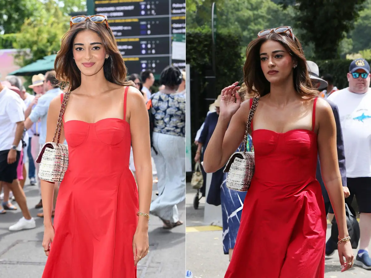 Wimbledon 2026: After Priyanka Chopra and Kalyani Priyadarshan, Ananya Panday turns heads in stunning red dress Wimbledon 2026: After Priyanka Chopra and Kalyani Priyadarshan, Ananya Panday turns heads in stunning red dress